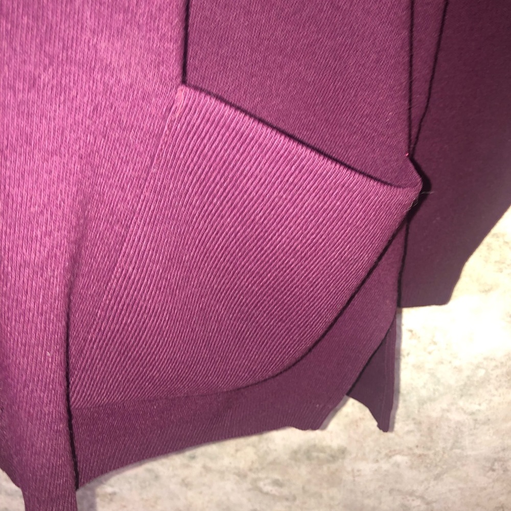 Karen Lessly 3/4 Sleeve Zipper-Collar Pocket Top - Picture 5 of 10